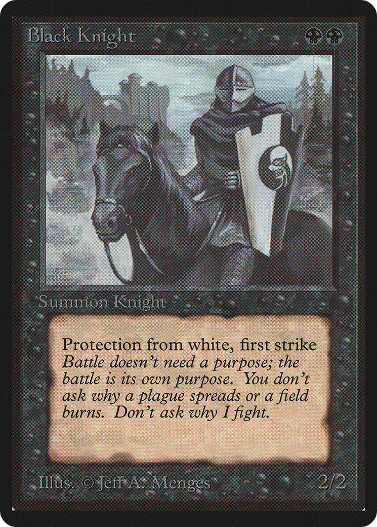 Black Knight [Beta Edition] - Trinity Hobby