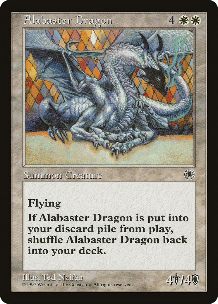 Alabaster Dragon [Portal] - Trinity Hobby