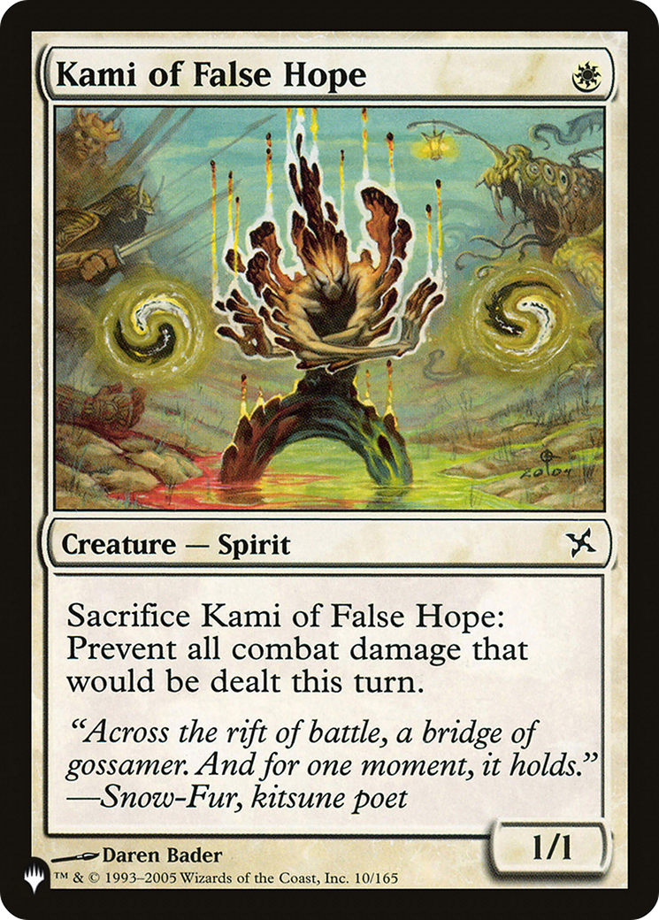 Kami of False Hope [The List] - Trinity Hobby