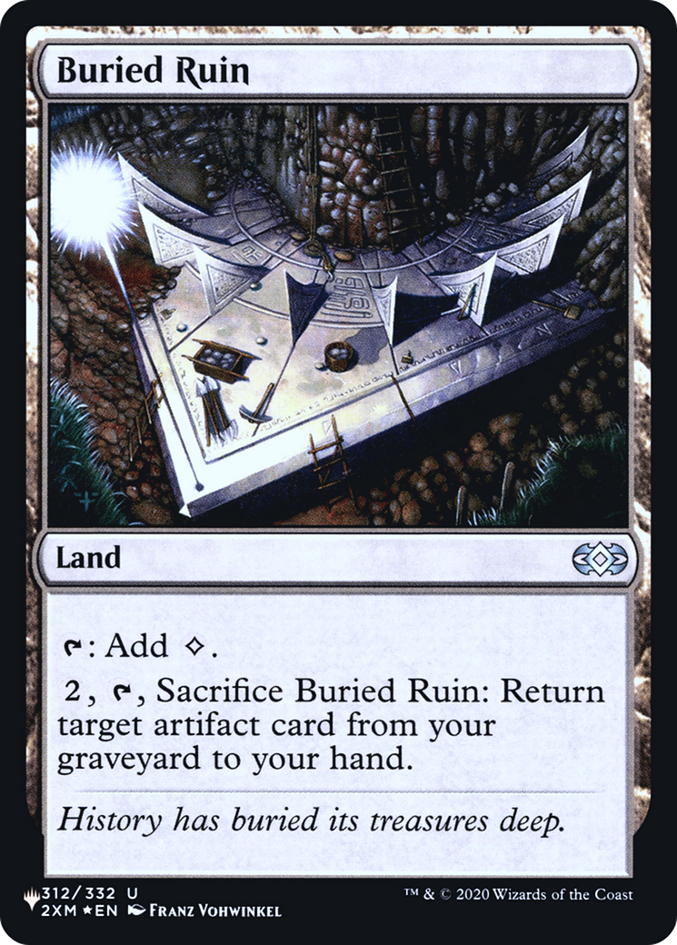 Buried Ruin [Secret Lair: Heads I Win, Tails You Lose] - Trinity Hobby