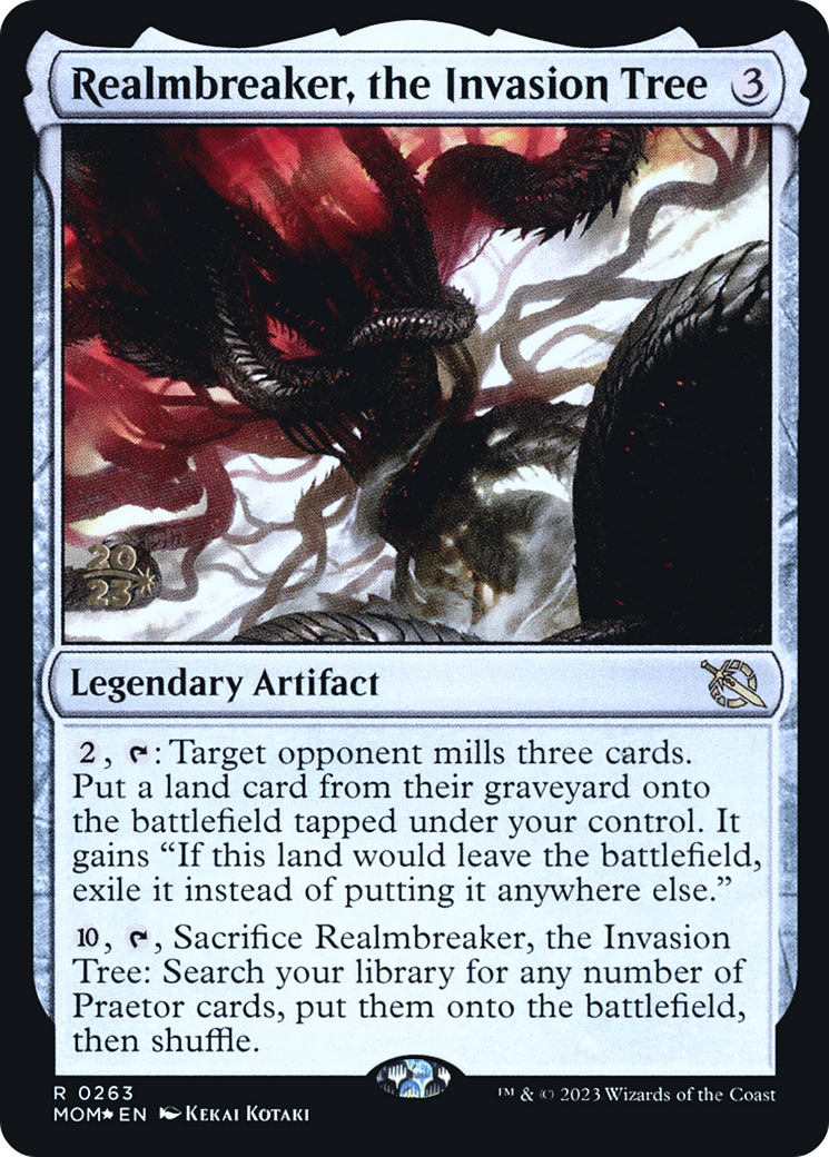 Realmbreaker, the Invasion Tree [March of the Machine Prerelease Promos] - Trinity Hobby