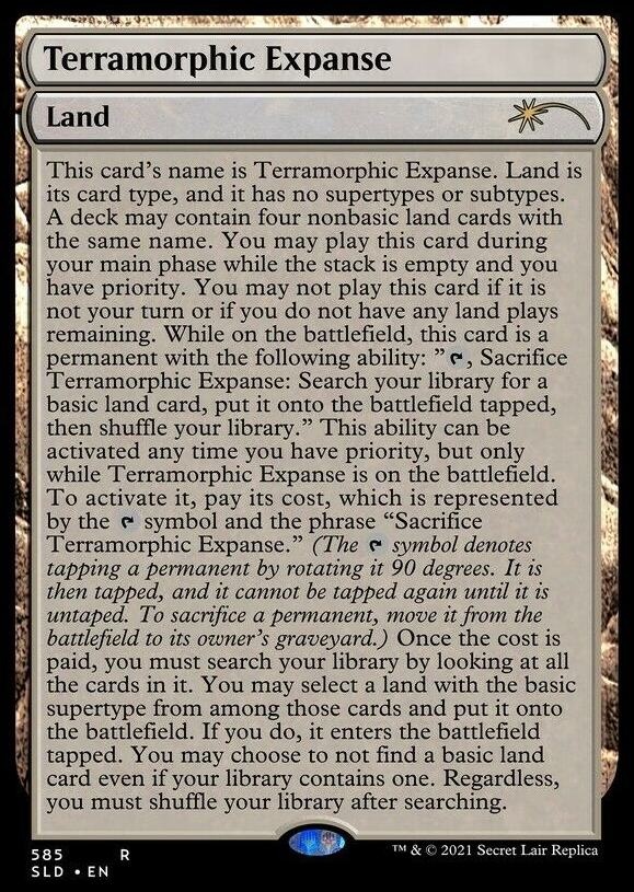 Terramorphic Expanse (Full Text) [Secret Lair Drop Promos] - Trinity Hobby