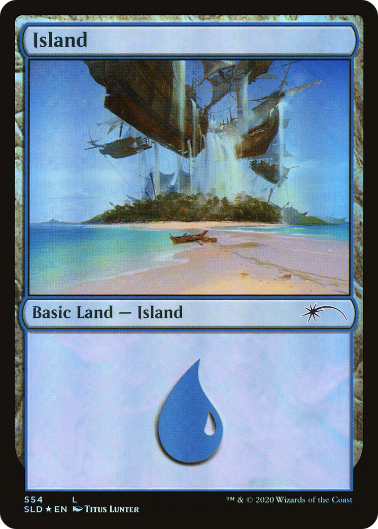 Île (Pirates) (554) [Promos Secret Lair Drop] 