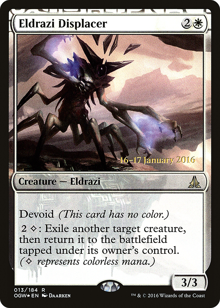 Eldrazi Displacer [Promotions de l'avant-première du serment des Gatewatch] 