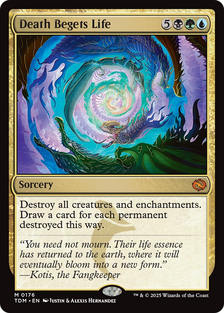Death Begets Life  (TDM-176) - [Tarkir: Dragonstorm] - Trinity Hobby