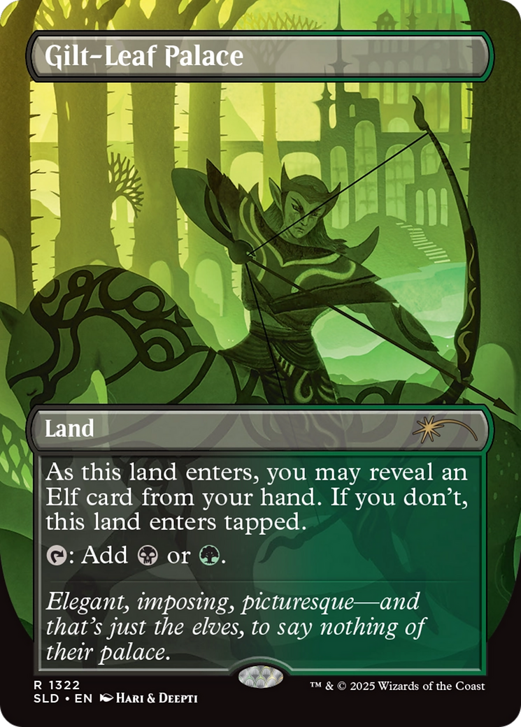 Gilt-Leaf Palace (Rainbow Foil) [Secret Lair Drop Series] - Trinity Hobby