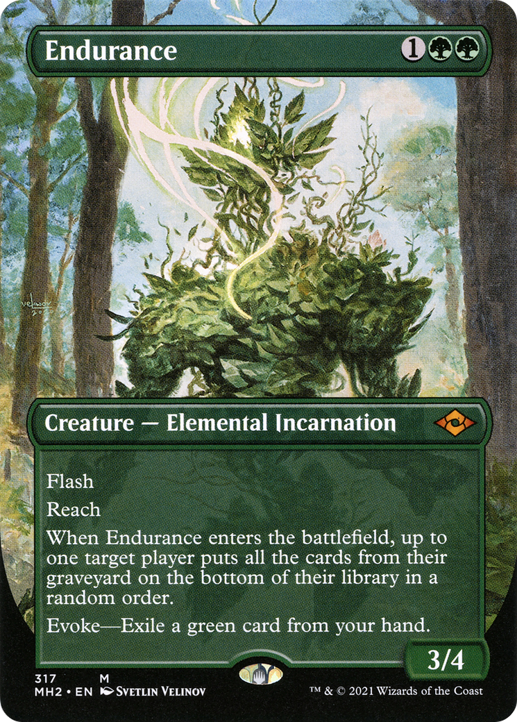 Endurance (Borderless Alternate Art) [Modern Horizons 2] - Trinity Hobby