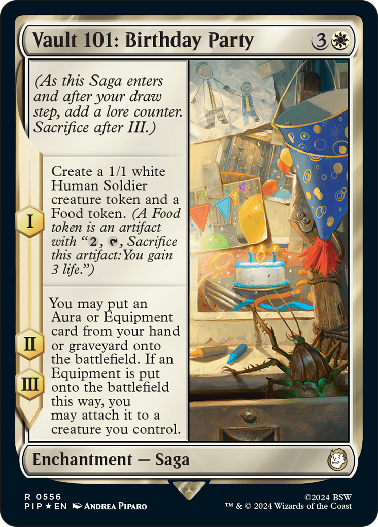 Vault 101: Birthday Party (Surge Foil) [Fallout] - Trinity Hobby