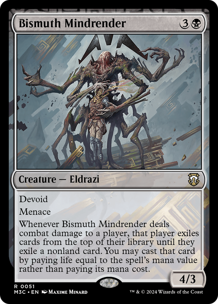Bismuth Mindrender (Ripple Foil) [Modern Horizons 3 Commander] - Trinity Hobby
