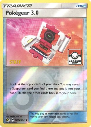 Pokegear 3.0 (182a/214)(League Promo Staff) [Sun & Moon: Unbroken Bonds] - Trinity Hobby