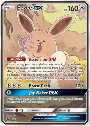 Eevee GX (SM233) [Sun & Moon: Black Star Promos] - Trinity Hobby