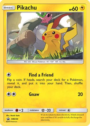 Pikachu (SM234) [Sun & Moon: Black Star Promos] - Trinity Hobby