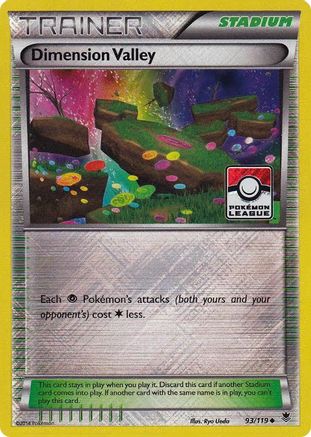 Dimension Valley (93/119) (League Promo) [XY: Phantom Forces] - Trinity Hobby