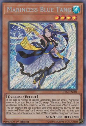 Marincess Blue Tang [CHIM-EN004] Secret Rare - Trinity Hobby