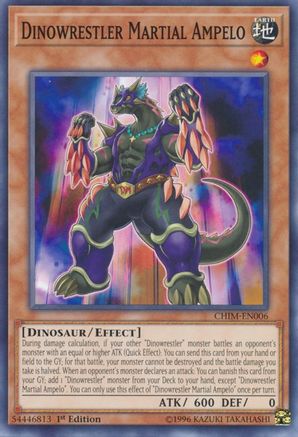 Dinowrestler Martial Ampelo [CHIM-EN006] Common - Trinity Hobby