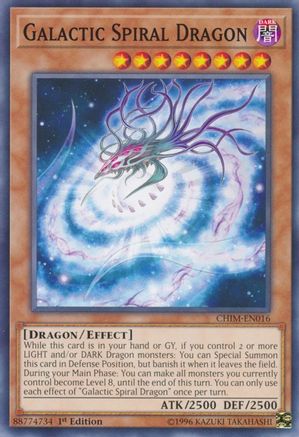Galactic Spiral Dragon [CHIM-EN016] Common - Trinity Hobby