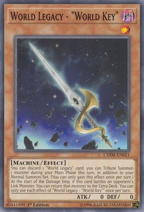 World Legacy - "World Key" [CHIM-EN021] Common - Trinity Hobby