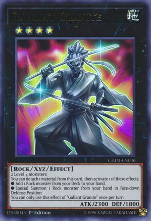 Gallant Granite [CHIM-EN036] Ultra Rare - Trinity Hobby