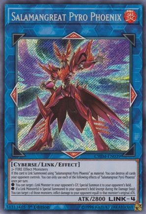 Salamangreat Pyro Phoenix [CHIM-EN039] Secret Rare - Trinity Hobby