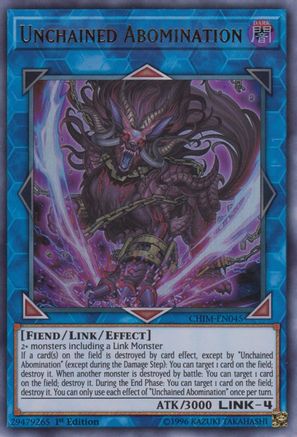 Unchained Abomination [CHIM-EN045] Ultra Rare - Trinity Hobby