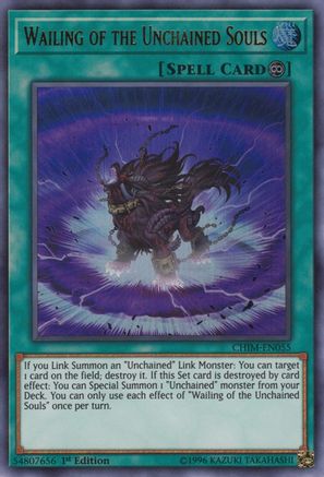 Wailing of the Unchained Souls [CHIM-EN055] Ultra Rare - Trinity Hobby