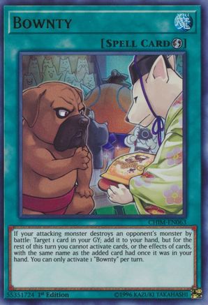 Bownty [CHIM-EN063] Ultra Rare - Trinity Hobby