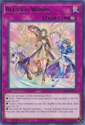 Blessed Winds [CHIM-EN074] Rare - Trinity Hobby