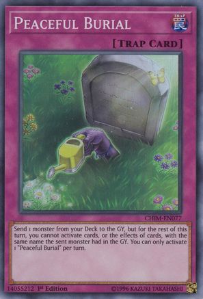 Peaceful Burial [CHIM-EN077] Super Rare - Trinity Hobby