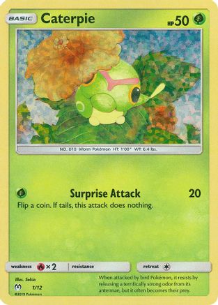 Caterpie (1/12) [McDonald's Promos: 2019 Collection] - Trinity Hobby