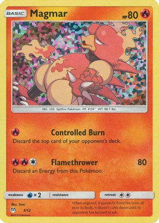 Magmar (3/12) [McDonald's Promos: 2019 Collection] - Trinity Hobby
