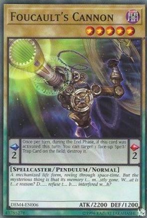 Foucault's Cannon [DEM4-EN006] Common - Trinity Hobby