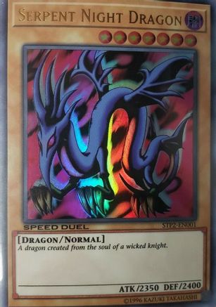 Serpent Night Dragon [STP2-EN001] Ultra Rare - Trinity Hobby