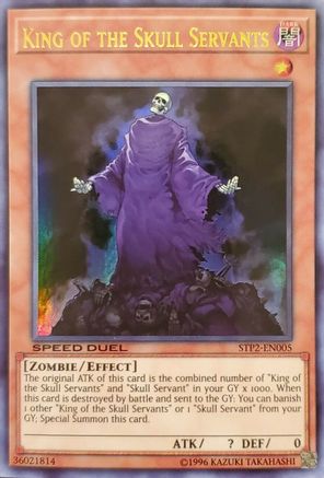 King of the Skull Servants [STP2-EN005] Ultra Rare - Trinity Hobby
