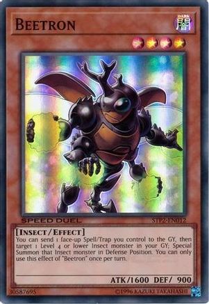 Beetron [STP2-EN012] Super Rare - Trinity Hobby