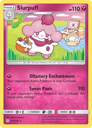Slurpuff (154/236) [Sun & Moon: Cosmic Eclipse] - Trinity Hobby