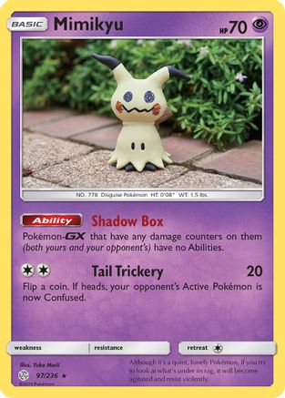 Mimikyu (97/236) [Sun & Moon: Cosmic Eclipse] - Trinity Hobby