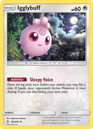 Igglybuff (168/236) [Sun & Moon: Cosmic Eclipse] - Trinity Hobby