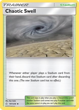 Chaotic Swell (187/236) [Sun & Moon: Cosmic Eclipse] - Trinity Hobby