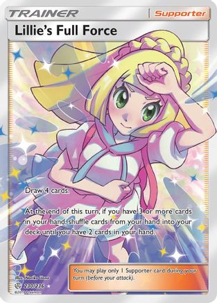 Lillie's Full Force (230/236) [Sun & Moon: Cosmic Eclipse] - Trinity Hobby