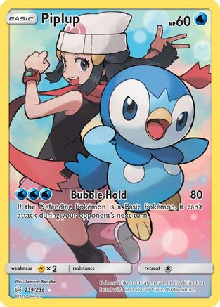 Piplup (239/236) [Sun & Moon: Cosmic Eclipse] - Trinity Hobby