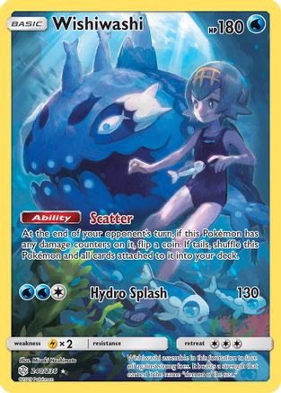 Wishiwashi (240/236) [Sun & Moon: Cosmic Eclipse] - Trinity Hobby