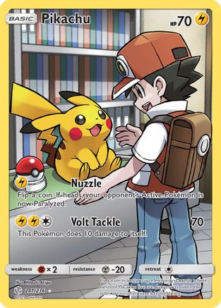 Pikachu (241/236) [Sun & Moon: Cosmic Eclipse] - Trinity Hobby