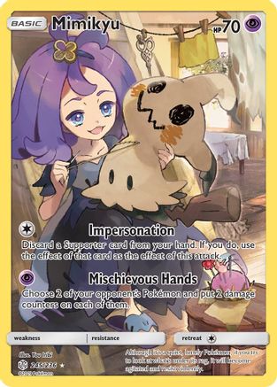 Mimikyu (245/236) [Sun & Moon: Cosmic Eclipse] - Trinity Hobby