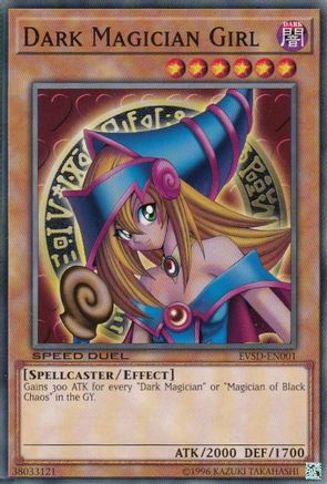 Dark Magician Girl [EVSD-EN001] Common - Trinity Hobby