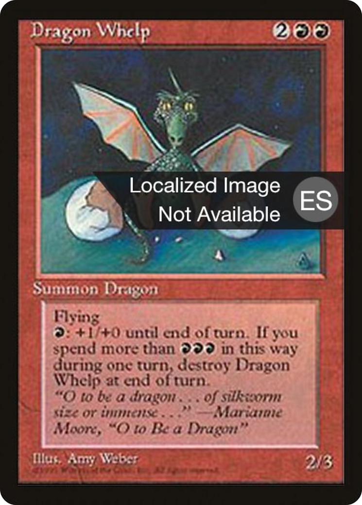Dragon Whelp [Quatrième édition (bordure noire étrangère)] 