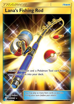 Lana's Fishing Rod (266/236) [Sun & Moon: Cosmic Eclipse] - Trinity Hobby