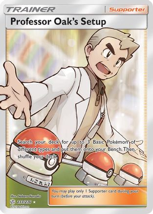 Professor Oak's Setup (233/236) [Sun & Moon: Cosmic Eclipse] - Trinity Hobby