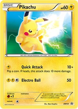 Pikachu (BW54) [Black & White: Black Star Promos] - Trinity Hobby