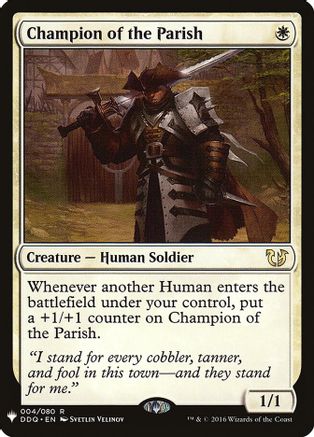 Champion of the Parish  (LIST-004) - [The List Reprints] - Trinity Hobby