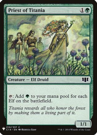Priest of Titania  (LIST-210) - [The List Reprints] - Trinity Hobby